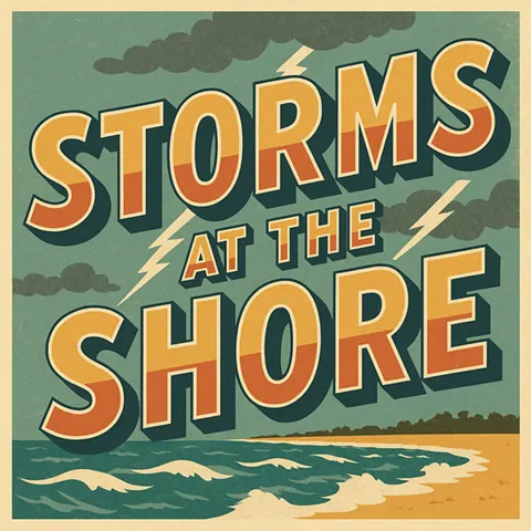 storms at the shore