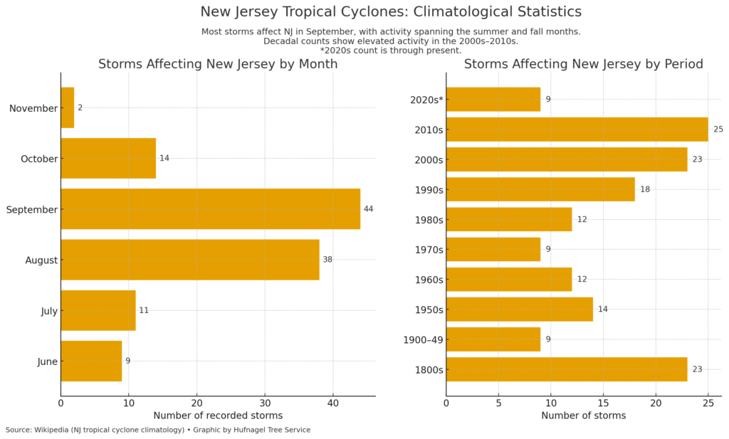 Raritan Bayshore Storm Preparedness: Tree Service for Coastal Communities 5 Weather Chart