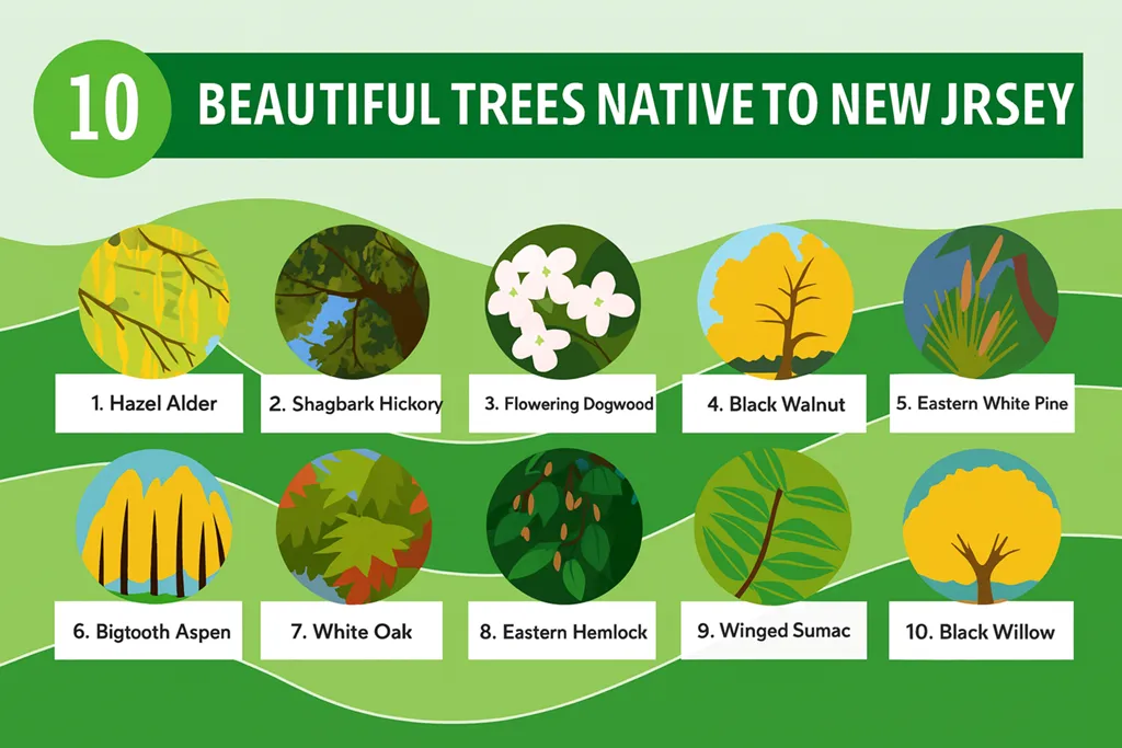 native nj trees near leonardo new jersey