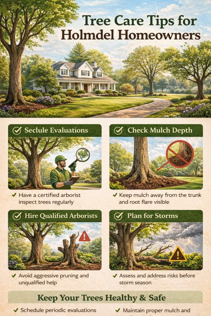 Tree Care Tips for Holmdel Township New Jersey Homeowners