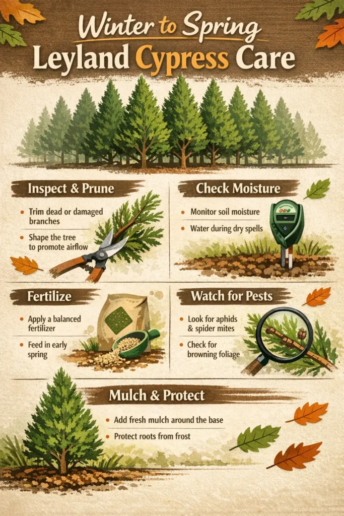 Leyland Cypress Infographic