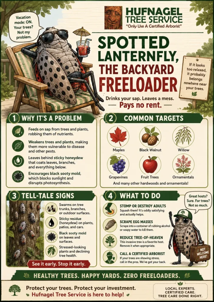 Spotted Lanternfly Infographic
