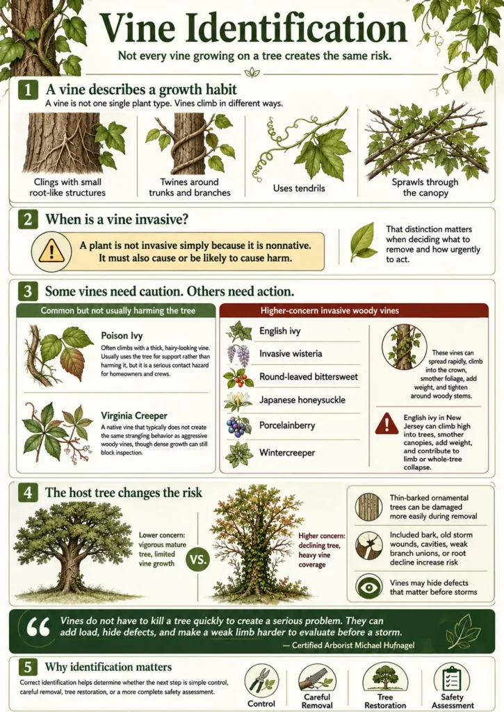 Vine Identification Infographic