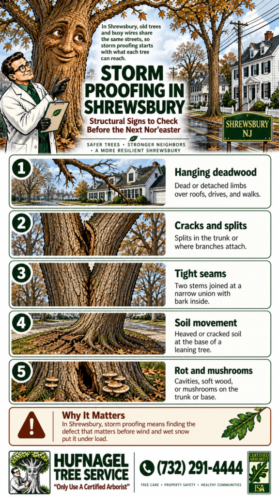 Storm proofing in Shrewsbury: five structural signs to check before winter infographic